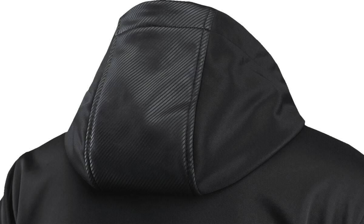 AKRAPOVIC Corpo softshelljas voor dames, zwart/rood, maat S - MxProStoreParts
