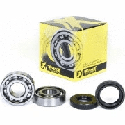 ProX Crankshaft Bearing Set & Retaining Ring Kit for KTM50SX '24-25 + TC50 '24-25 + MC50 '24