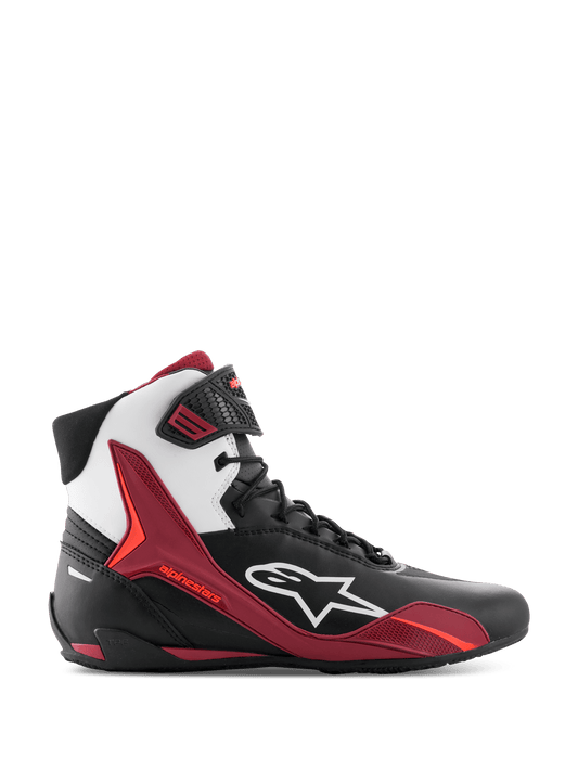 Alpinestars Shoe Faster-4 Black/White/Dark Red