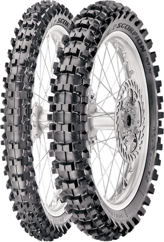Pirelli Scorpion MX 32 Medio Suave Neumático Trasero 80/100-12