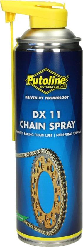 Putoline DX11 Kettenspray 500ml Synthetisches Schmiermittel für Motorradketten