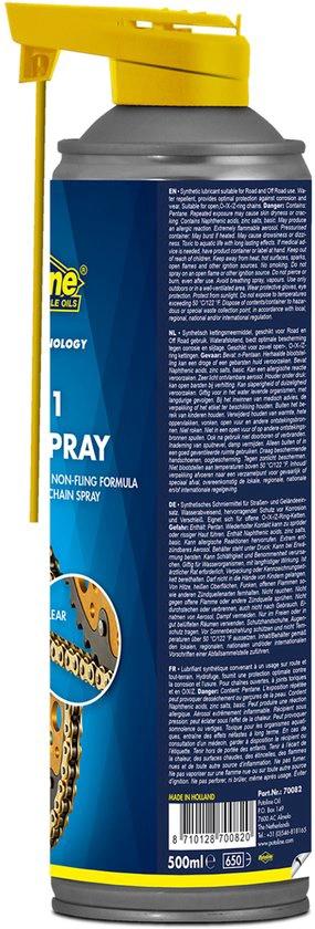 Putoline DX11 Spray pour Chaînes 500ml Lubrifiant Synthétique pour Chaînes de Moto - MxProStoreParts