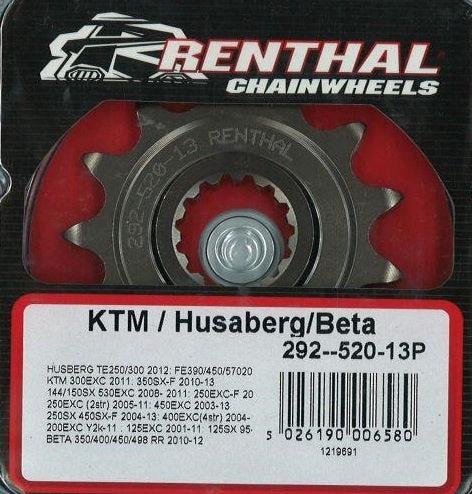Renthal Pignon avant 13 dents 520 KTM – Rainuré