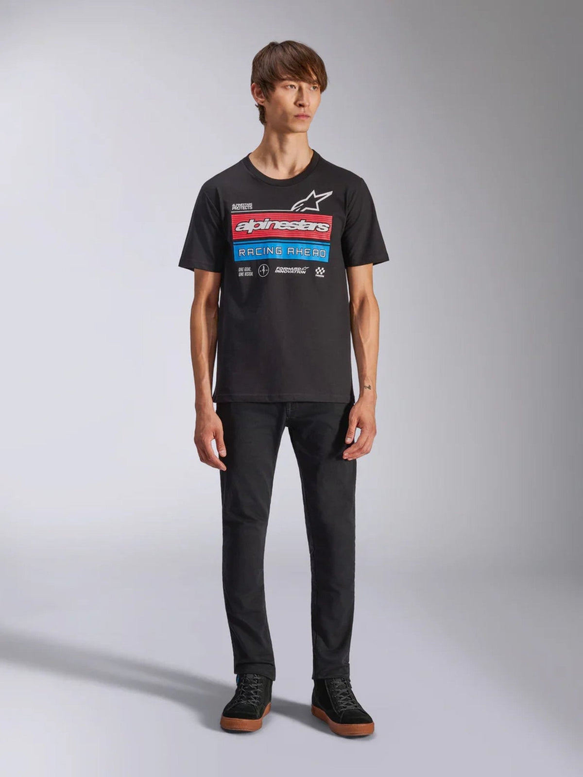 Alpinestars T-Shirt Harken SS CSF Black - MxProStoreParts