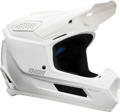 Casque cross THOR Fleet Whiteout – Blanc - MxProStoreParts