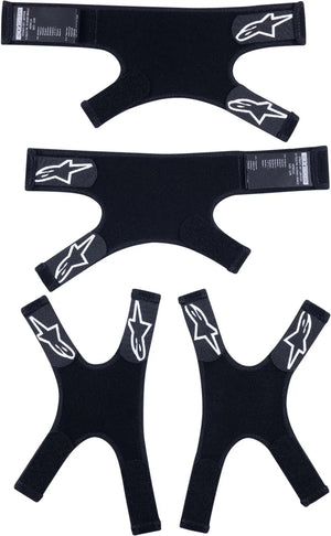 Alpinestars RK-10 PLASMA X-Strap vervangingsset – Zwart