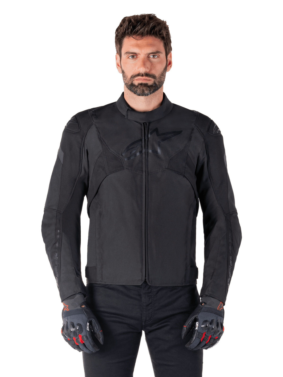 Alpinestars Jacket T-Jaws v4 Waterproof Black/Black - MxProStoreParts