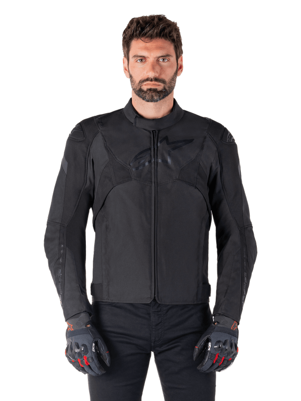 Alpinestars Jacket T-Jaws v4 Waterproof Black/Black - MxProStoreParts