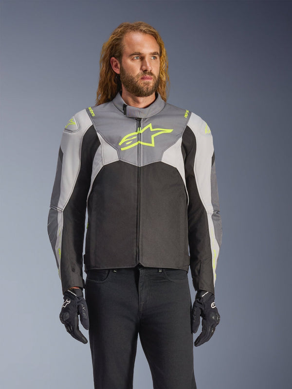 Alpinestars Jacket T-Jaws v4 Waterproof Gray/Black - MxProStoreParts