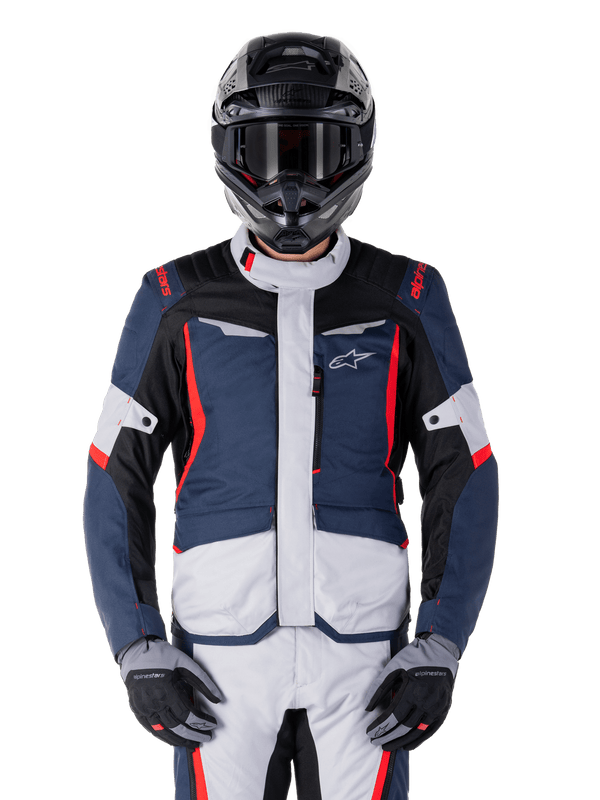 Alpinestars Jacket ST-1 Waterproof Dark Blue/Black/Red - MxProStoreParts