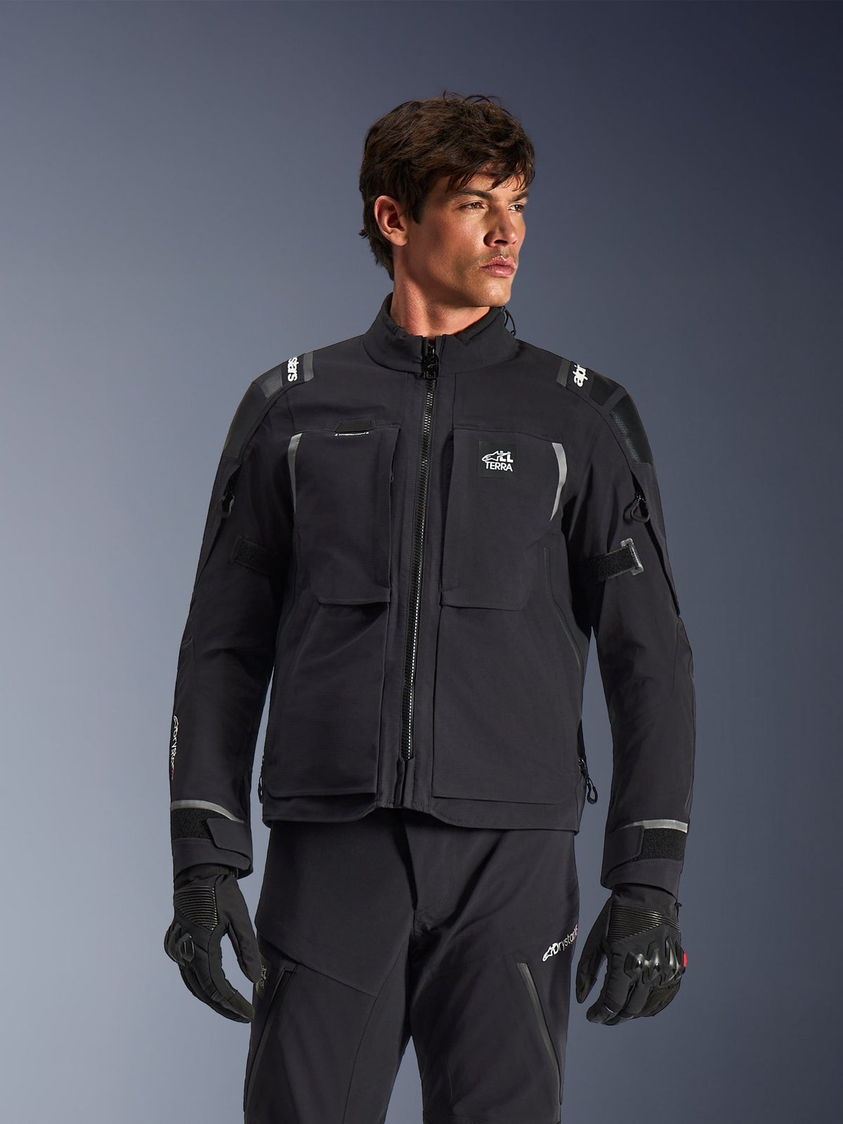 Alpinestars Jacket Andes Pro Drystar XF Black - MxProStoreParts