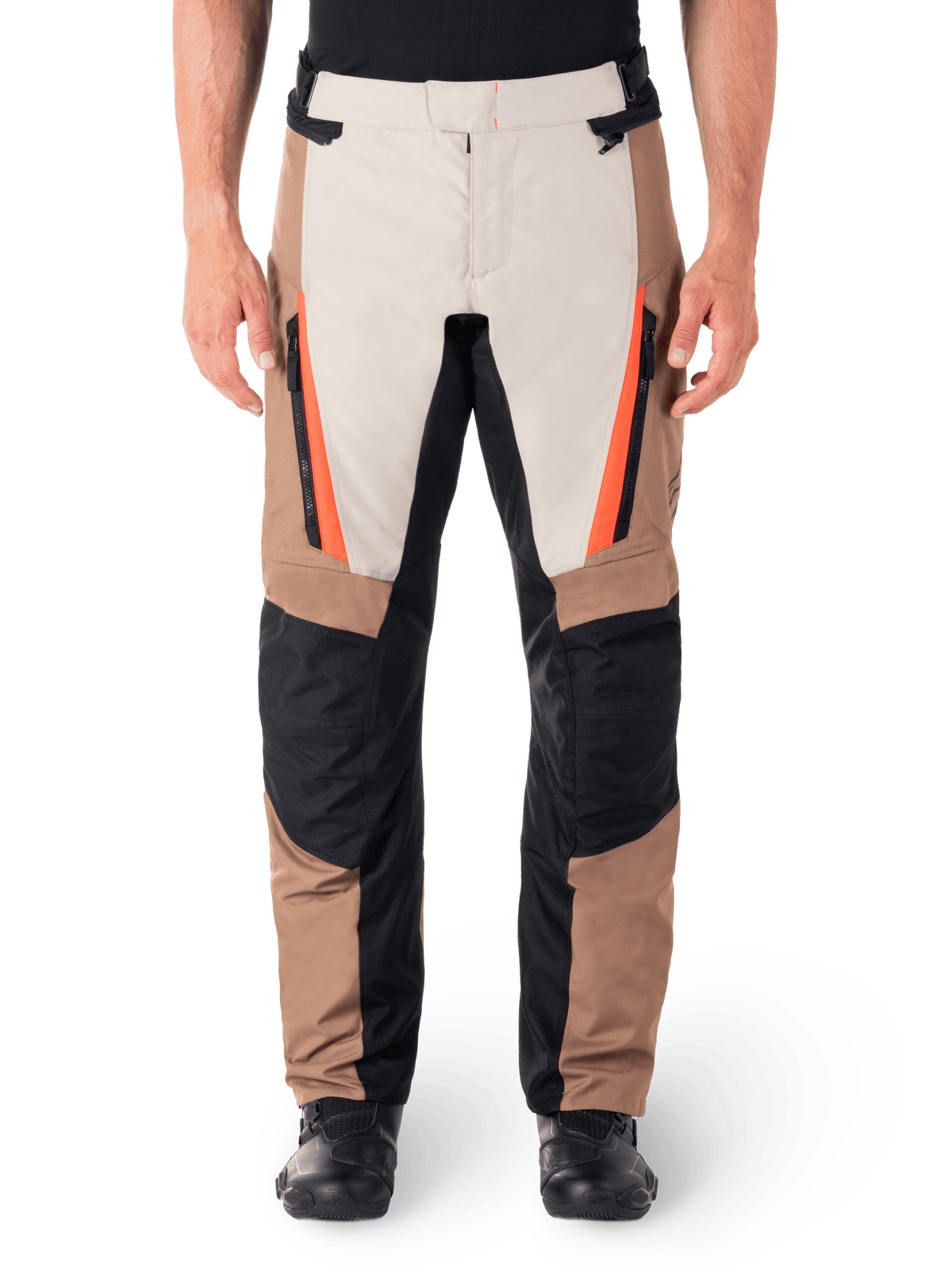 Alpinestars Pants ST-1 Waterproof Khaki/Sand/Red - MxProStoreParts