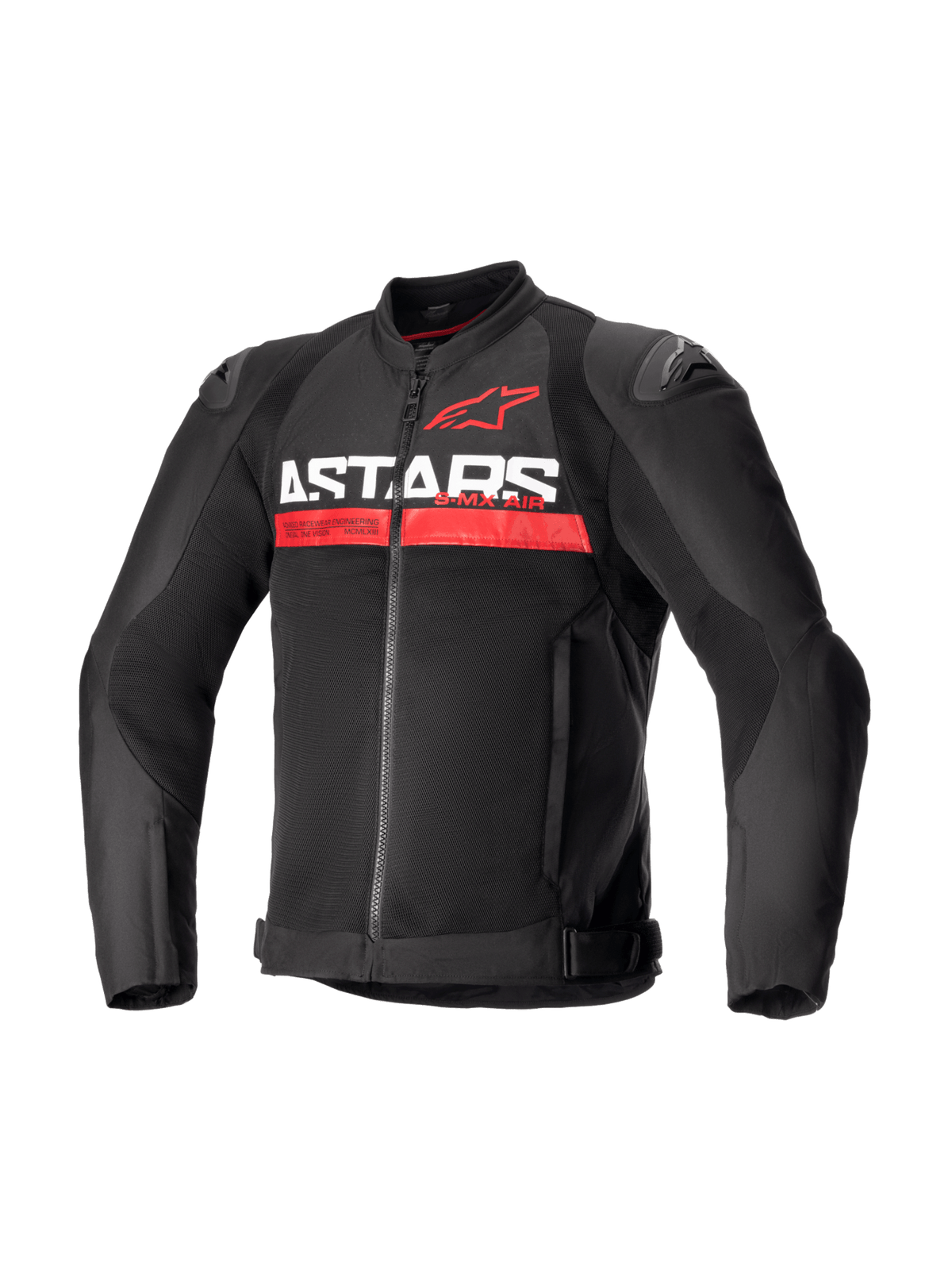 Alpinestars SMX Air motorjas zwart/helderrood - MxProStoreParts