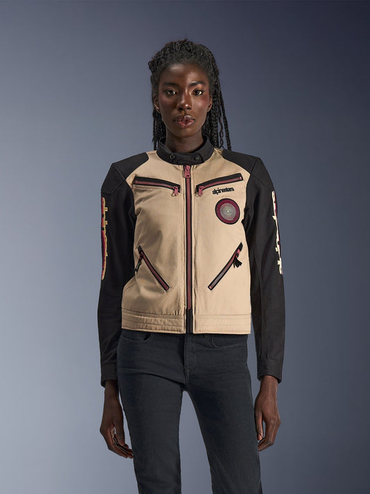 Alpinestars Jacket Woman Grace Aluminum/Black