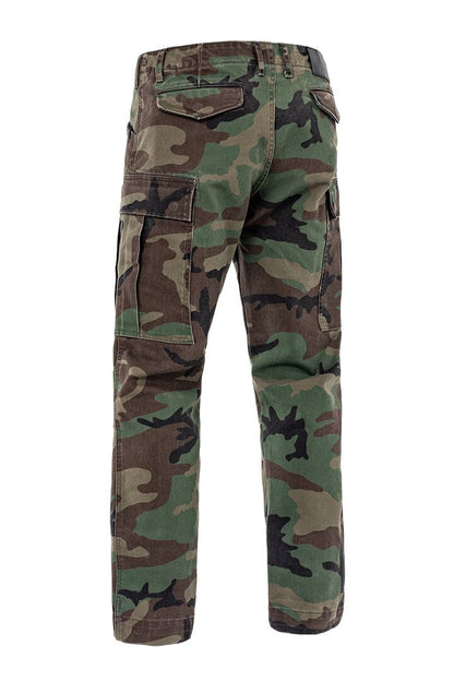 JOHN DOE Regular Cargo Mono herenmotorbroek Camo Green, maat 34/32 - MxProStoreParts