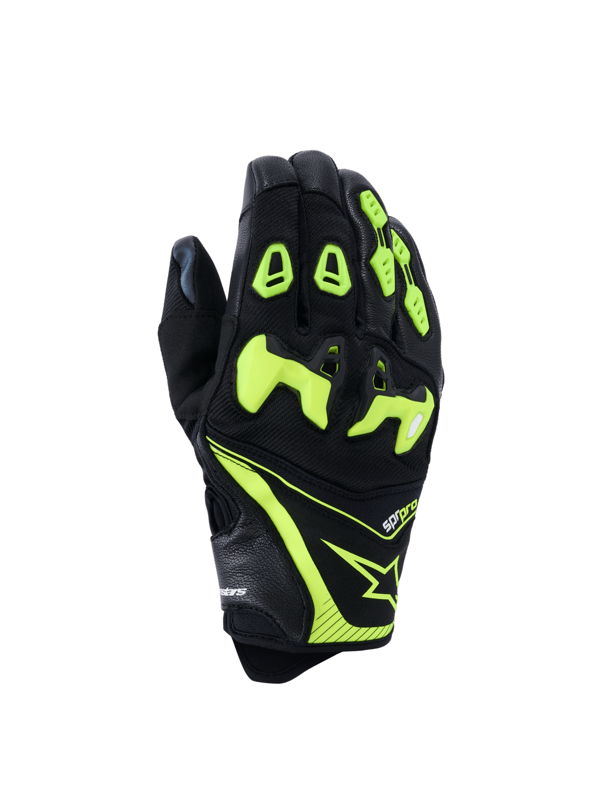 Alpinestars Gloves SP-R Pro Black/Yellow Fluo - MxProStoreParts