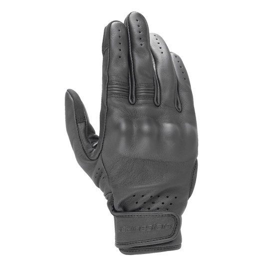 Alpinestars DYNO LEATHER GLOVES  BLACK BLACK