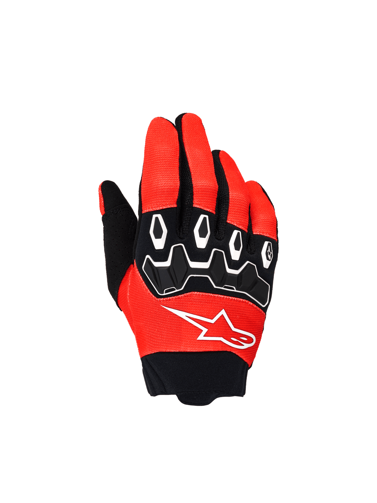 Alpinestars Gants Full Bore V2 Jeunes 2027 Rouge Vif Noir - MxProStoreParts