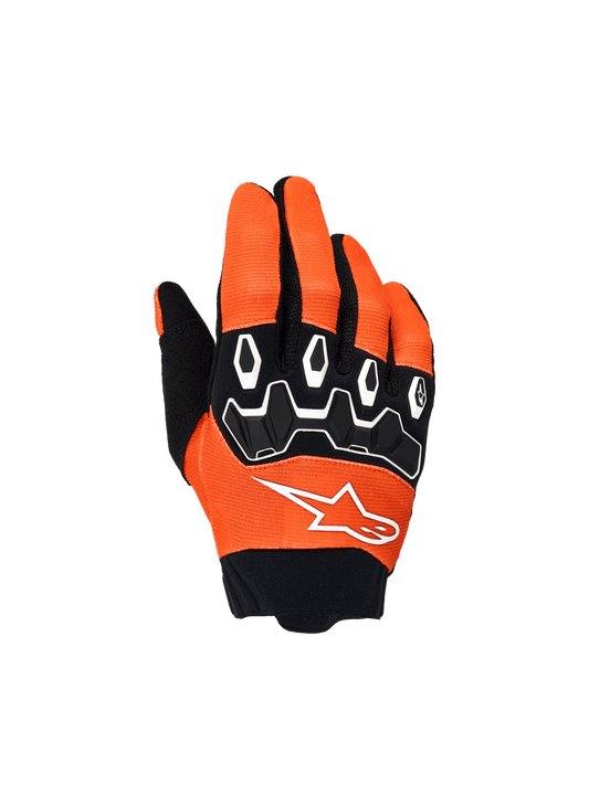 Alpinestars Gants Full Bore V2 Enfants Orange Blanc Noir