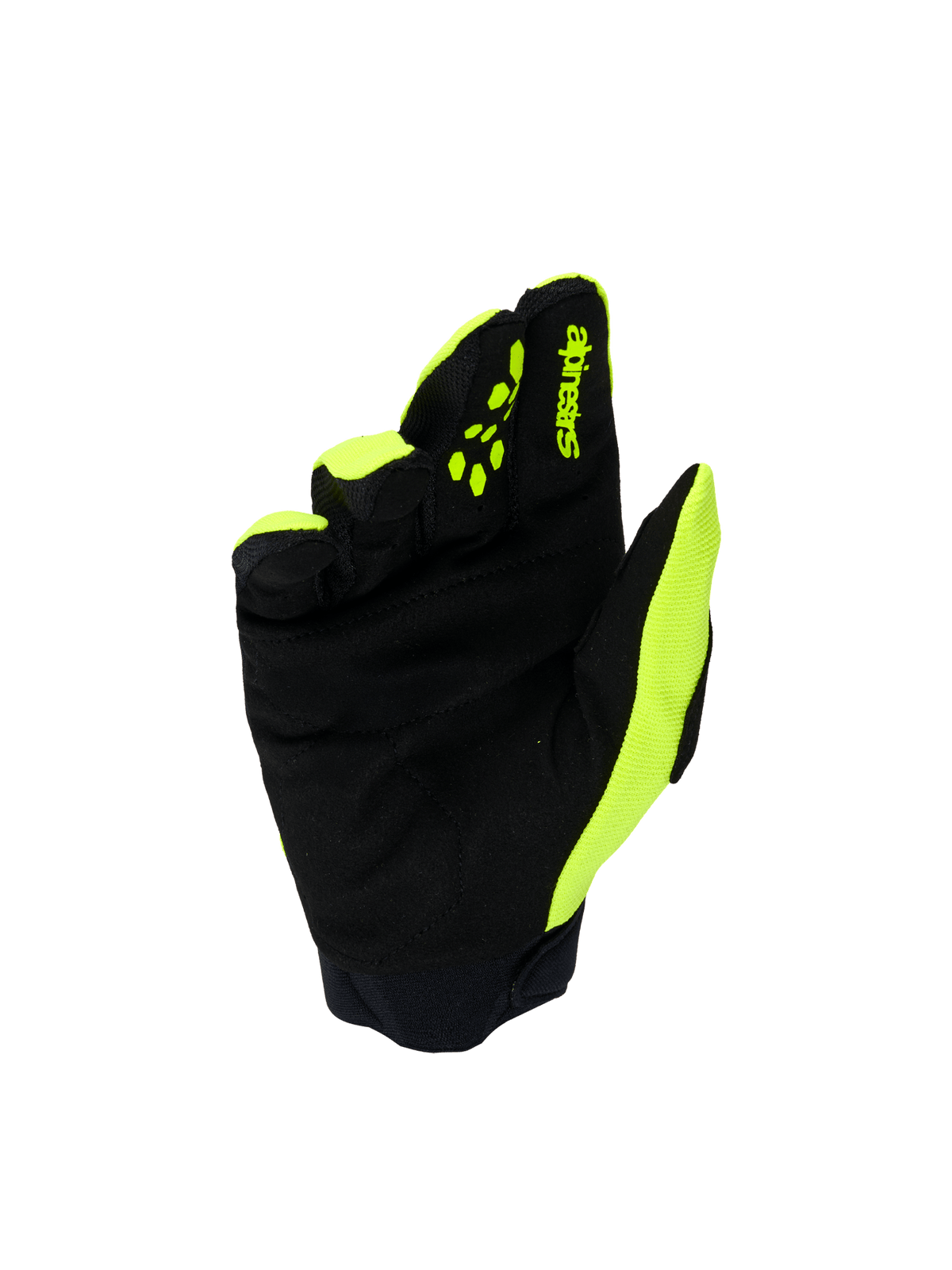 Alpinestars Gants pour jeunes Full Bore V2 Jaune Fluo Noir - MxProStoreParts