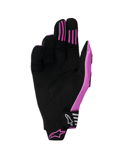Alpinestars Gants Techstar en Micro Ripstop Noir, Gris Clair et Violet - MxProStoreParts
