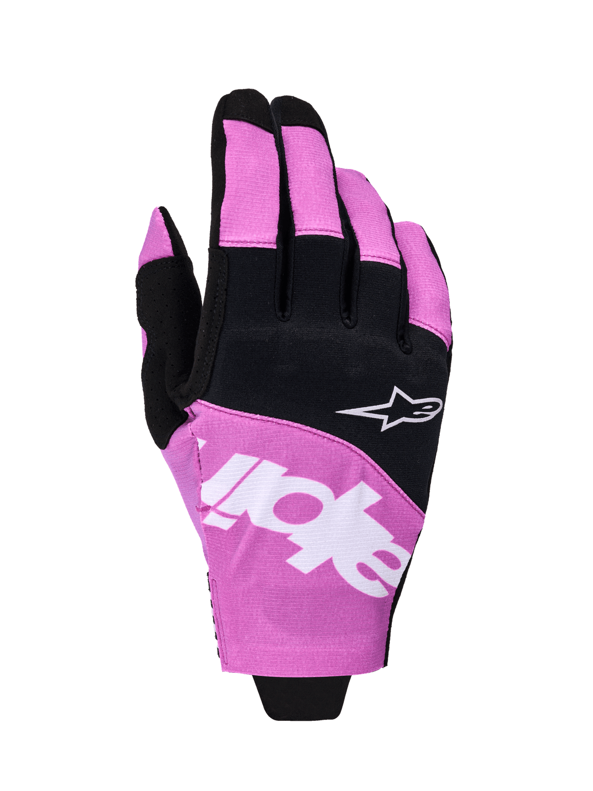 Alpinestars Gants Techstar en Micro Ripstop Noir, Gris Clair et Violet - MxProStoreParts