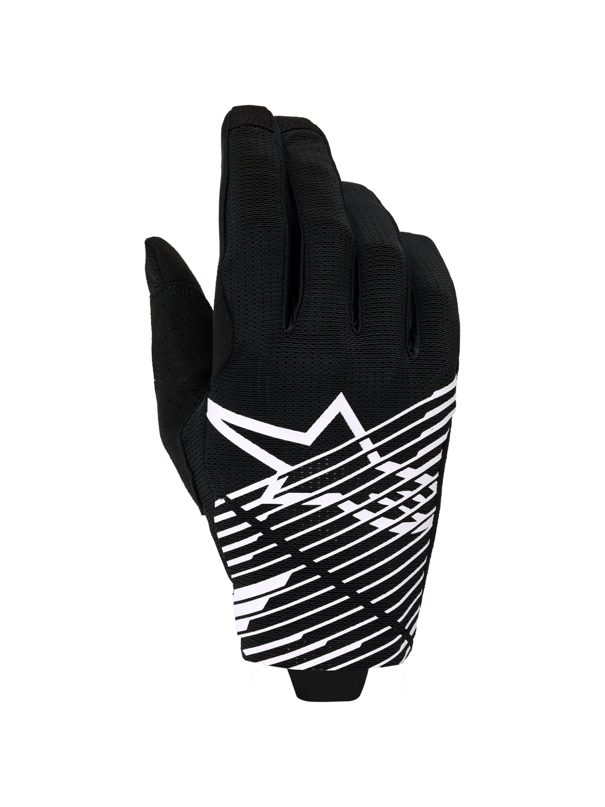Alpinestars Radar Pro Motocross Gloves Ultra-Lightweight Breathable Black White - MxProStoreParts