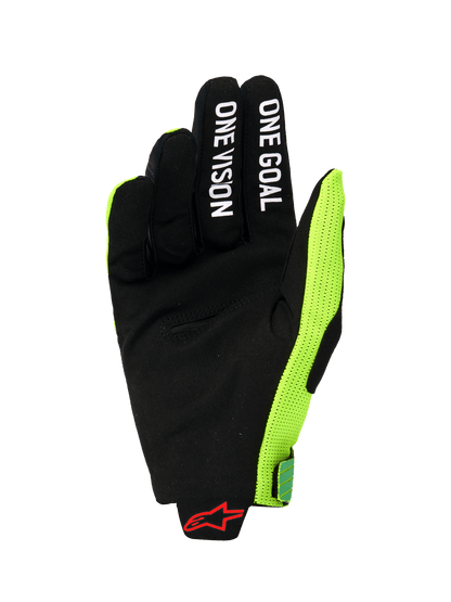 Alpinestars Radar Pro 2026 Guantes de Motocross Verde Flúor - MxProStoreParts
