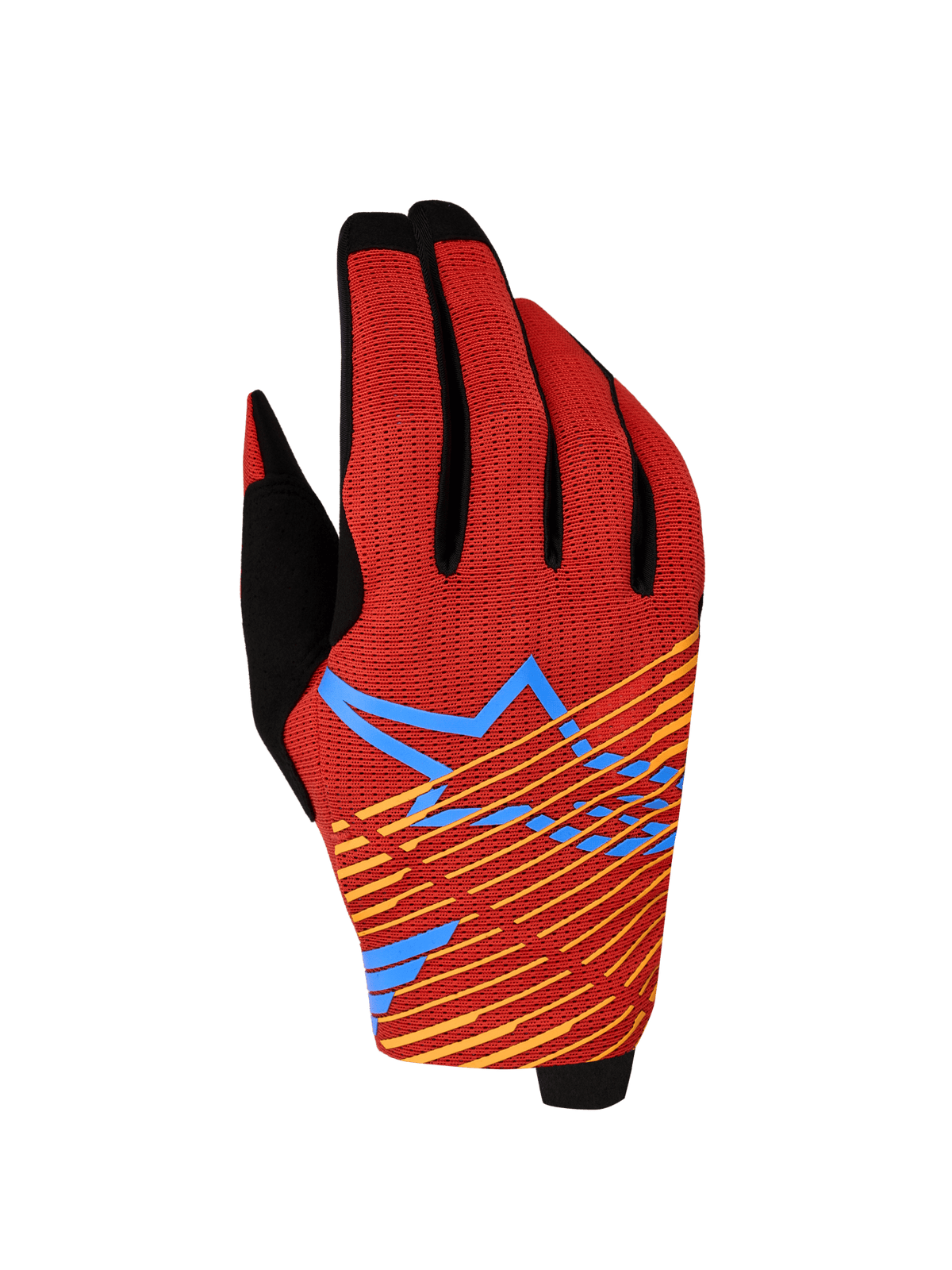 Alpinestars Radar Pro Gants 2027 Rouge Feu Noir - MxProStoreParts