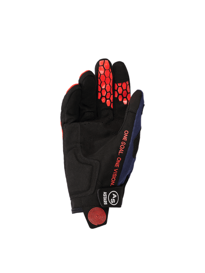 Alpinestars Pro-Dura Gants 2026 Bleu Foncé Orange Fluo Blanc - MxProStoreParts