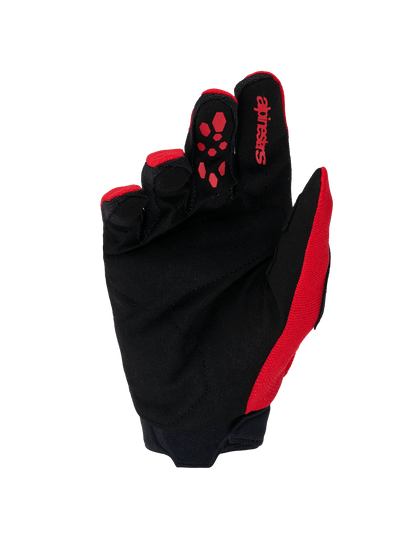 Alpinestars Full Bore V2 Guantes de Motocross Rojo Brillante Negro - MxProStoreParts