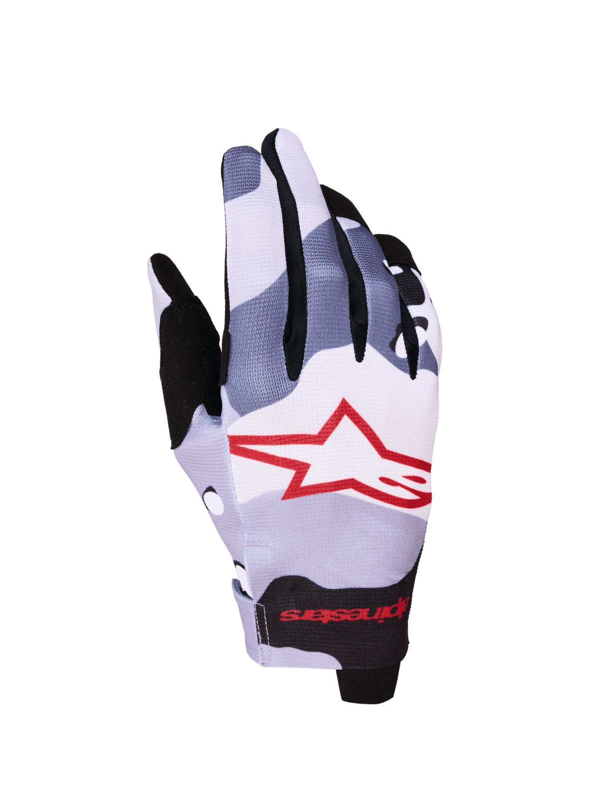 Alpinestars Radar Gants 2027 Gris Anthracite, Lilas Clair, Rouge et Noir - MxProStoreParts