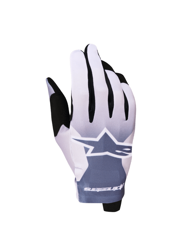 Alpinestars Radar Gants 2027 Gris Cendré Lilas Clair Blanc Noir - MxProStoreParts