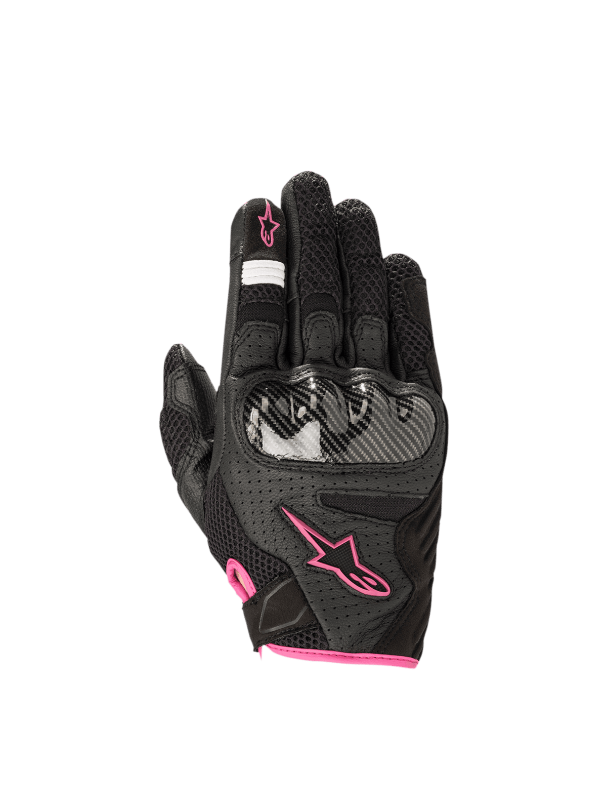 Alpinestars Stella SMX-1 Air V2 motorhandschoenen zwart/fuchsia - MxProStoreParts