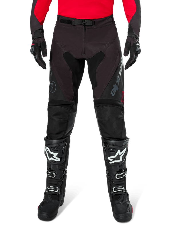 Pantalones Alpinestars Pro-Dura Negro Íman Blanco - MxProStoreParts