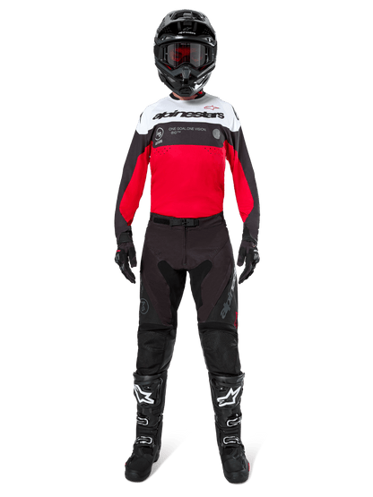 Pantalones Alpinestars Pro-Dura Negro Íman Blanco - MxProStoreParts