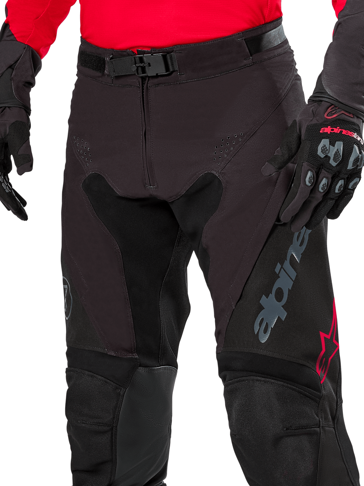 Pantalones Alpinestars Pro-Dura Negro Íman Blanco - MxProStoreParts