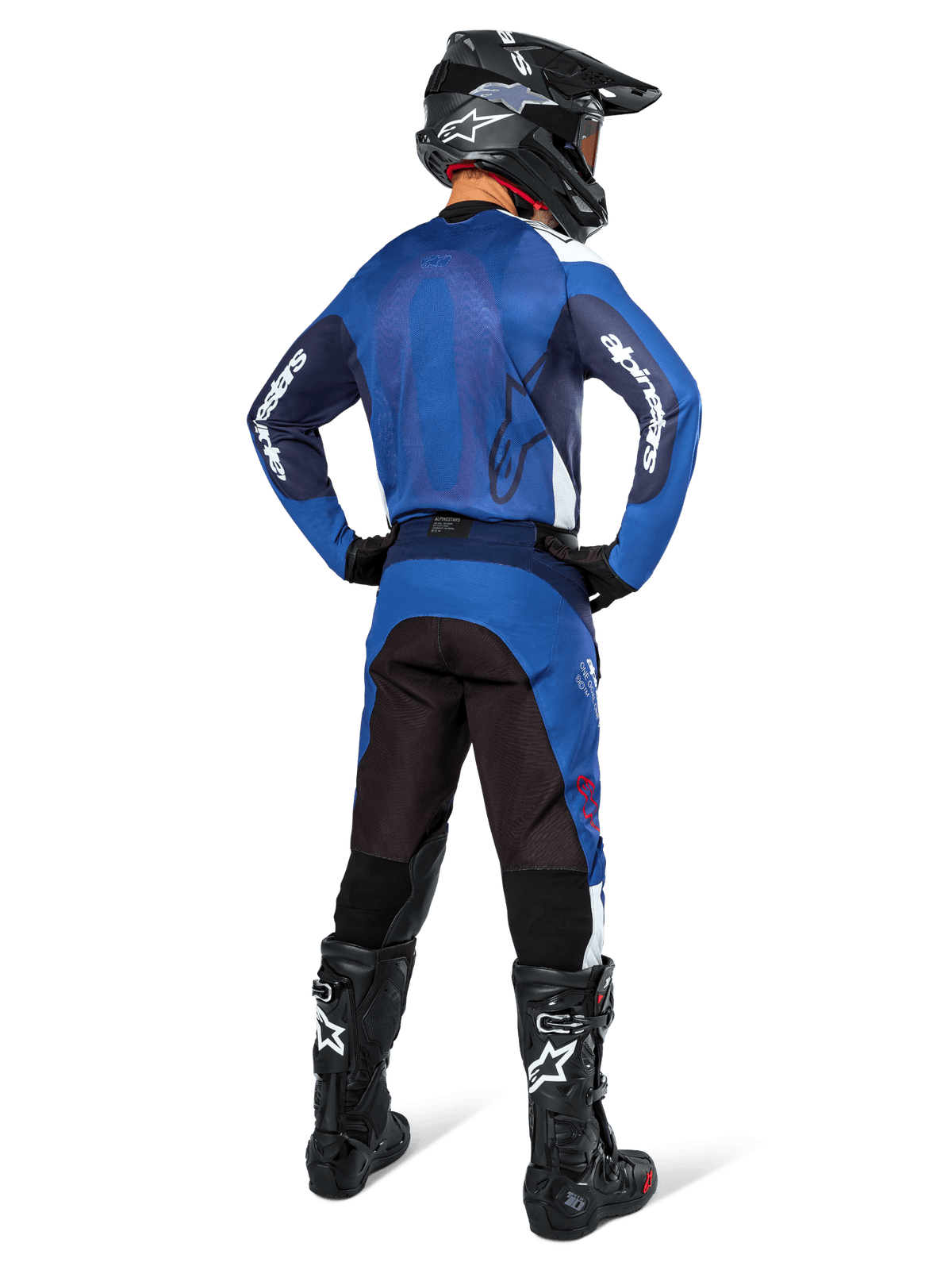 Alpinestars Pro-Dura Pants Navy Blue Bright Blue White - MxProStoreParts