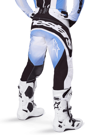 Alpinestars Pantalon de motocross Techstar Melt aéré Noir et Bleu - MxProStoreParts