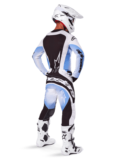Alpinestars Pantalon de motocross Techstar Melt aéré Noir et Bleu - MxProStoreParts