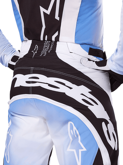 Alpinestars Pantalon de motocross Techstar Melt aéré Noir et Bleu - MxProStoreParts