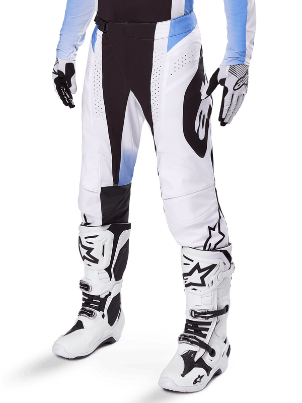 Alpinestars Pantalon de motocross Techstar Melt aéré Noir et Bleu - MxProStoreParts