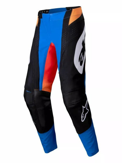Alpinestars 2025 Techstar Melt pantalones de cross para adultos Naranja / Azul - MxProStoreParts