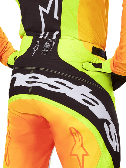 Alpinestars Techstar Melt Hose 2025 Motocross Gelb Schwarz - MxProStoreParts