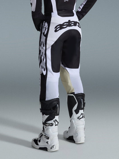 Alpinestars Racer Riway Pantalon Off-road Blanc-Noir - MxProStoreParts