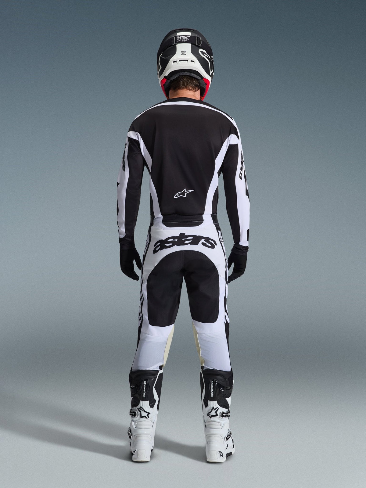 Alpinestars Racer Riway Pantalon Off-road Blanc-Noir - MxProStoreParts