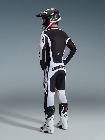 Alpinestars Racer Riway Pantalon Off-road Blanc-Noir - MxProStoreParts