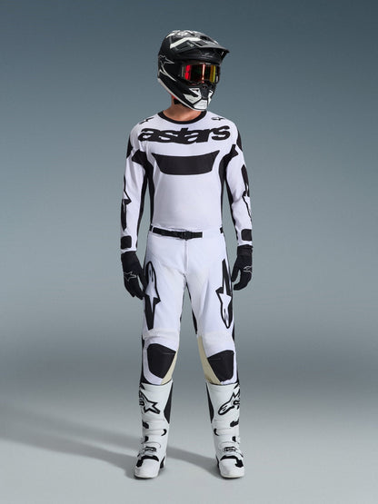Alpinestars Racer Riway Pantalon Off-road Blanc-Noir - MxProStoreParts
