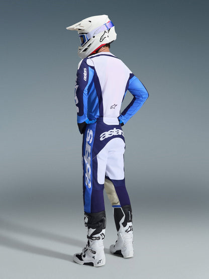 Alpinestars Racer Riway Pantalon Ucla Bleu et Blanc - MxProStoreParts
