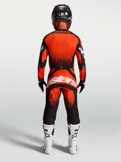 Alpinestars Techstar Swan Trousers 2027 Cardinal Red Black White - MxProStoreParts